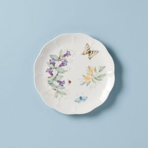Tiger Swallowtail Floral Dinner Plate